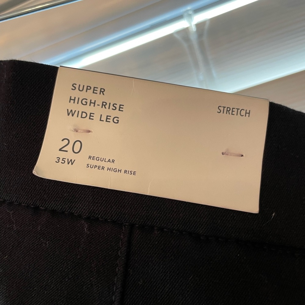 Wide leg trouser!